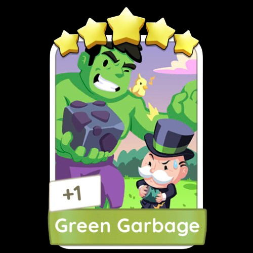 Monopoly Go - Green Garbage